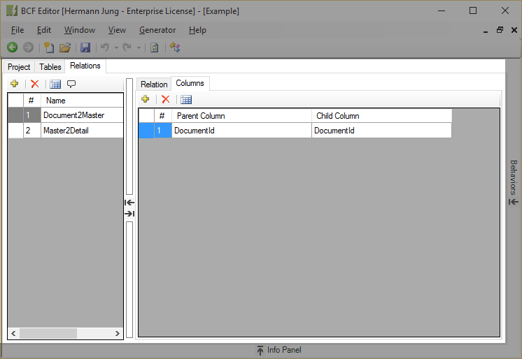 Category Relation Columns